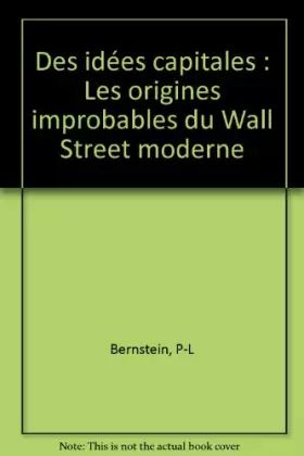 Couverture du produit · Des idées capitales