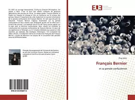 Couverture du produit · François Bernier: et sa pensée confucéenne
