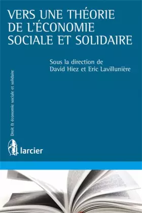 Couverture du produit · Vers une théorie de l'économie sociale et solidaire