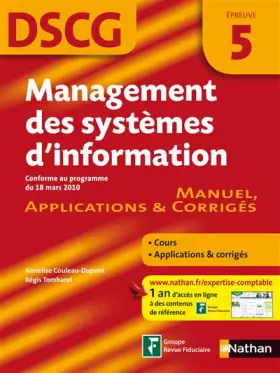 Couverture du produit · Management des systèmes d'information