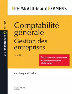 Couverture du produit · Préparation aux examens - Comptabilité générale: Gestion des entreprises