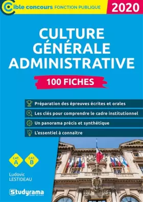 Couverture du produit · La culture générale administrative