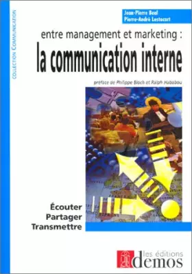 Couverture du produit · Entre management et marketing : La communication interne