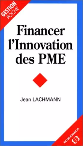 Couverture du produit · Financer l'innovation des PME