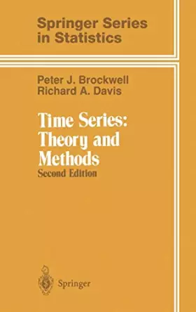 Couverture du produit · Time Series: Theory and Methods