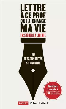 Couverture du produit · Lettre à ce prof qui a changé ma vie