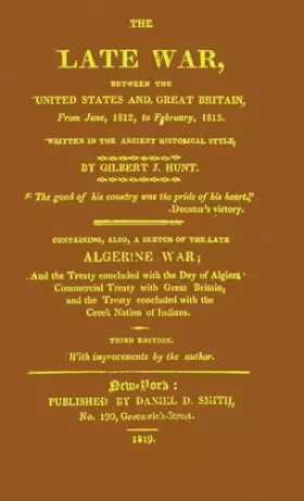 Couverture du produit · The Late War between the United States and Great Britain: Rogershaven Facsimile Edition