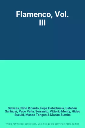 Couverture du produit · Flamenco, Vol. III