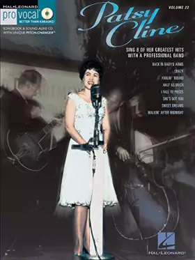 Couverture du produit · Patsy Cline: Pro Vocal Women's Edition Volume 22 (Pro Vocal Series, 22)
