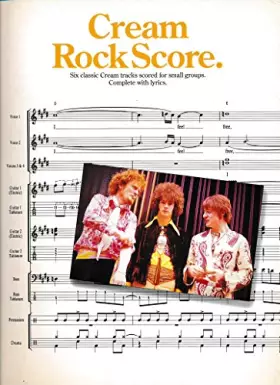 Couverture du produit · Cream rock score