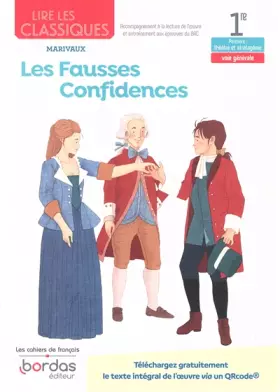 Couverture du produit · Lire les Classiques- Les Fausses Confidences de Marivaux