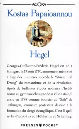 Couverture du produit · Hegel