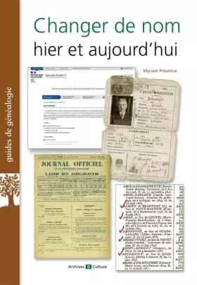 Couverture du produit · Changer de nom hier et aujourd'hui