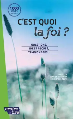 Couverture du produit · C'est quoi la foi ?: Questions, idées reçues, témoignages...