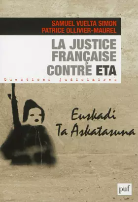 Couverture du produit · La justice française contre ETA