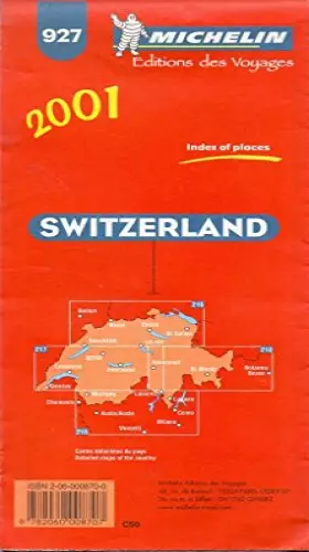 Couverture du produit · Carte routière : Suisse, 927, 1/400000