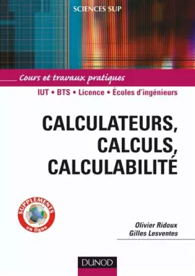 Couverture du produit · Calculateurs, calculs, calculabilité - Livre+compléments en ligne