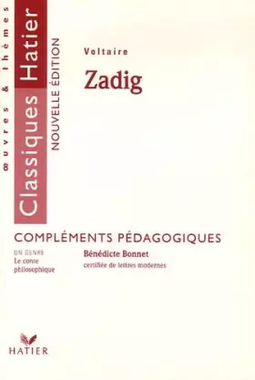 Couverture du produit · Zadig de Voltaire: Compléments pédagogiques