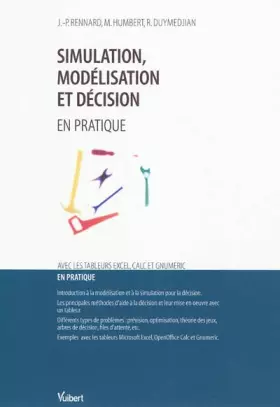 Couverture du produit · Simulation, modélisation et décision
