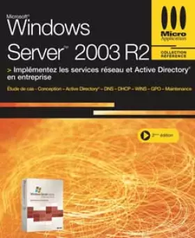 Couverture du produit · Windows Server 2003