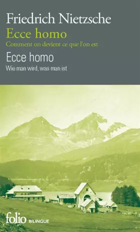 Couverture du produit · Ecce homo/Ecce homo: Comment on devient ce que l'on est/Wie man wird, was man ist