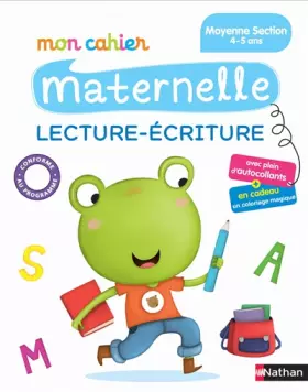 Couverture du produit · Mon Cahier Maternelle Lecture écriture - Moyenne Section