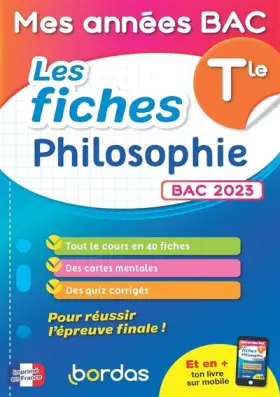 Couverture du produit · Mes années Bac - Les fiches Philosophie Tle