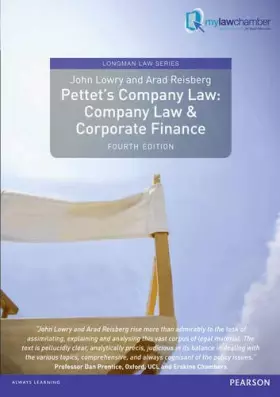 Couverture du produit · Pettet's Company Law: Company Law & Corporate Finance, Uk Edition (Longman Law Series)