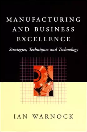 Couverture du produit · Business and Manufacturing Excellence