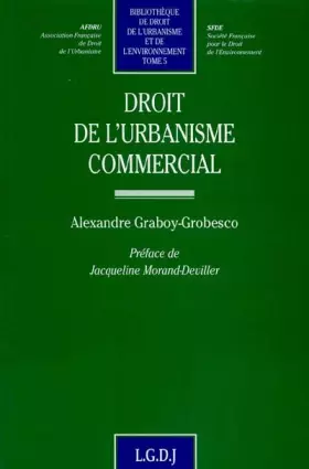 Couverture du produit · Droit de l'urbanisme commercial