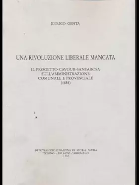 Couverture du produit · Una rivoluzione liberale mancata