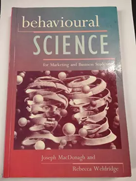 Couverture du produit · Behavioural Science for Business and Marketing Students