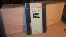 Couverture du produit · Droit rural (Collection Collectivités territoriales)