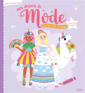 Couverture du produit · Mes dessins de mode - Au pays des licornes
