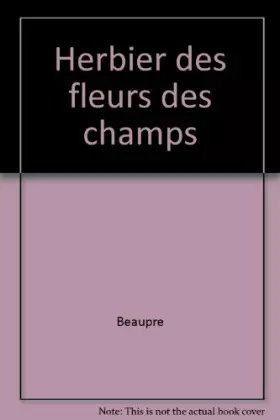 Couverture du produit · Herbier des fleurs des champs