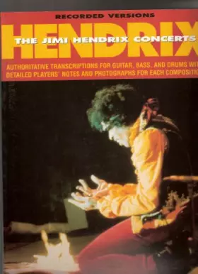 Couverture du produit · Partition : Hendrix Jimi Concerts Rec. Vers. Tab