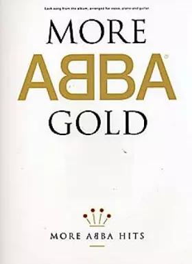 Couverture du produit · MORE ABBA GOLD PIANO, VOIX, GUITARE