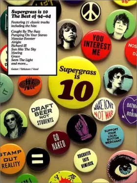 Couverture du produit · Partition : Supergrass Supergrass is 10 Guit. Tab.