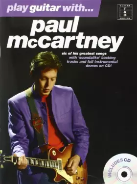 Couverture du produit · PLAY GUITAR WITH... PAUL MCCARTNEY GUITARE+CD