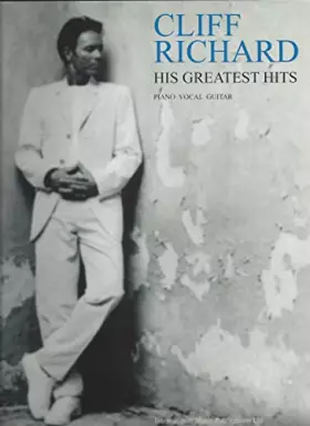 Couverture du produit · CLIFF RICHARD: HIS GREATEST HITS PIANO, VOIX, GUITARE