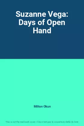 Couverture du produit · Suzanne Vega: Days of Open Hand