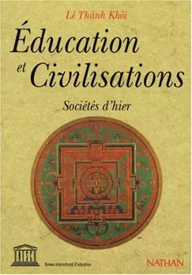 Couverture du produit · EDUCATION ET CIVILISATION. Sociétés d'hier