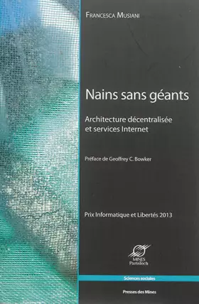 Couverture du produit · Nains sans géants: Architecture décentralisée et services Internet.