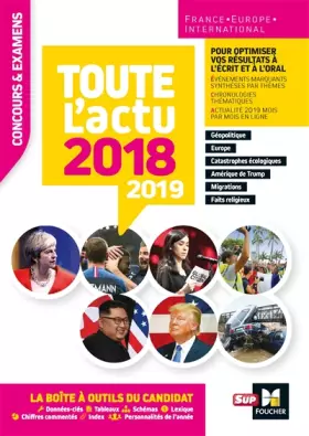 Couverture du produit · Toute l'actu 2018 - Concours & examens - Sujets et chiffres clefs de l'actualité 2019