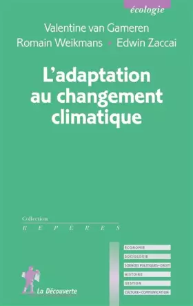 Couverture du produit · L'adaptation au changement climatique