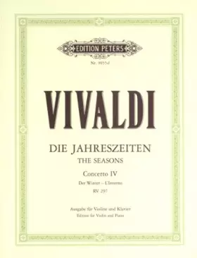 Couverture du produit · Vivaldi: The Four Seasons Op.8 No. 4 in F minor 'Winter' (Violin & Piano)