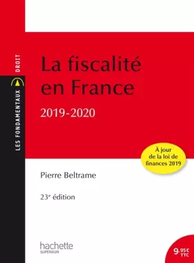 Couverture du produit · Les Fondamentaux - La fiscalité en France 2019-2020