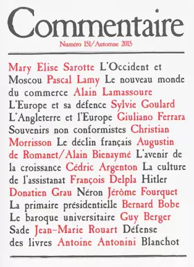 Couverture du produit · Commentaire 151