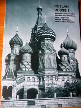 Couverture du produit · Ruslan Russe 1 manuel.