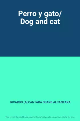 Couverture du produit · Perro y gato/ Dog and cat
